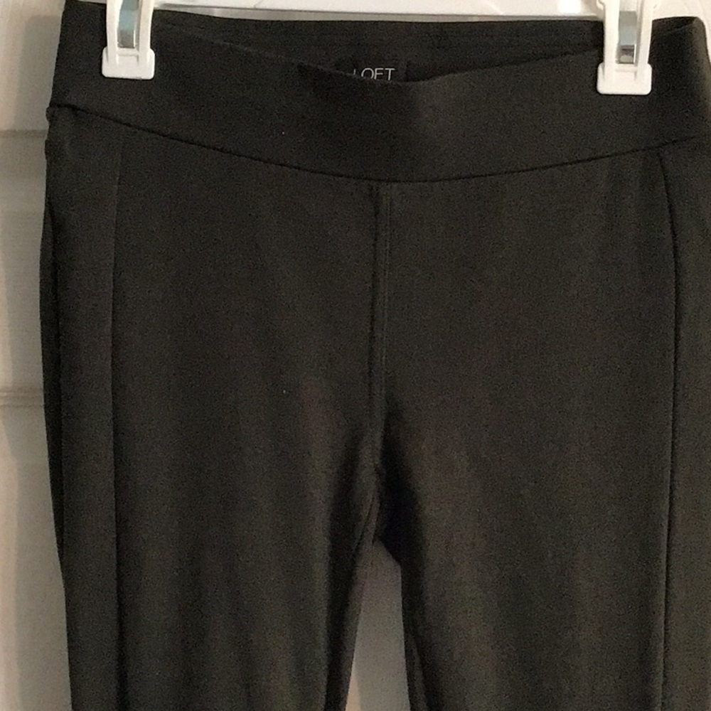 Loft Ponte seamed leggings- 2 pair - Picture 2 of 3